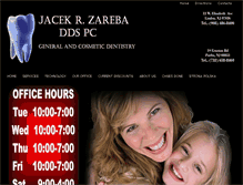 Tablet Screenshot of jacekzarebadds.com